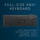 Ensemble Kensington KM150 EQ sans fil, clavier et souris sans fil