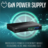 TRENDnet 6-Port 2.5G GaN Power PoE++ Switch with 10G SFP+ Ports (240W)
