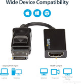 StarTech.com DisplayPort to HDMI Adapter - 4K 60Hz Active DP 1.4 to HD