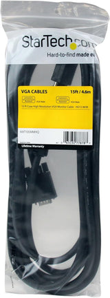 StarTech.com 15 ft Coax High Resolution Monitor VGA Cable - HD15 M/M -