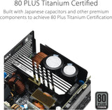 ASUS ROG Loki SFX-L 1200W Titanium PSU (Fully Modular Power Supply, 80