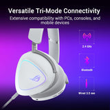 ASUS ROG Delta II Wireless Gaming Headset with Detachable Mic – Tri-Mo