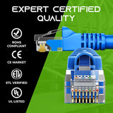 35 FT BLUE SNAGLESS CAT5E PATCH CABLE