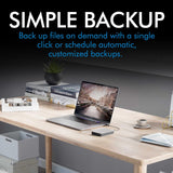 LaCie Mobile Drive 2TB External Hard Drive Portable HDD - Moon Silver,