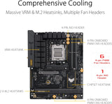 ASUS TUF Gaming B650-PLUS WiFi AMD B650 AM5 Ryzen Desktop 9000 8000 an