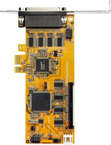 StarTech.com 8-Port PCI Express RS232 Serial Adapter Card, PCIe to Ser