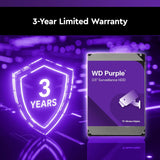 Western Digital 6TB WD Purple Surveillance Internal Hard Drive HDD - S