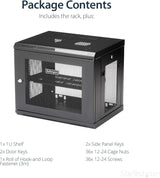 StarTech.com RK920WALM 9U Wall-Mount Server Rack