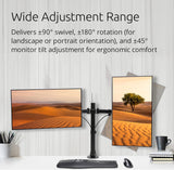 Kensington SmartFit Ergo Dual Extended Monitor Stand