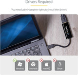 Startech USB32HDES Slim USB 3.0 to HDMI External Video Card