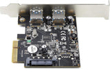 StarTech.com 2-Port USB PCIe Card with 10Gbps/Port - USB 3.2 Gen 2 Typ