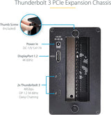 Châssis d'extension PCIe StarTech Thunderbolt 3, boîtier externe avec
