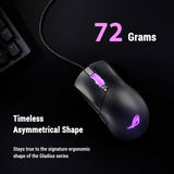 ASUS ROG Gladius III Core Gaming Mouse, Ergonomic, 12000 DPI Optical S