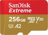 Western Digital SDSQUGN-256G-GN6MN, Ultra GO, Microsdxc UHS-I, 190MB/S R, V10, Card ONLY, N/JC, 4X6 Blister, Global
