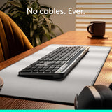 Logitech Signature Slim Solar+ Clavier sans fil Bluetooth K980 - Gris