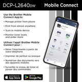 Imprimante tout-en-un laser monochrome Brother DCP-L2640DW