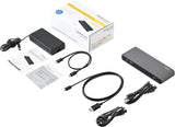 StarTech.com Thunderbolt 3 Dock, Dual Monitor 4K 60Hz TB3 Laptop Docki