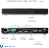 StarTech.com Thunderbolt 3 Dock - Dual 4K 60Hz Monitor TB3 Laptop Dock
