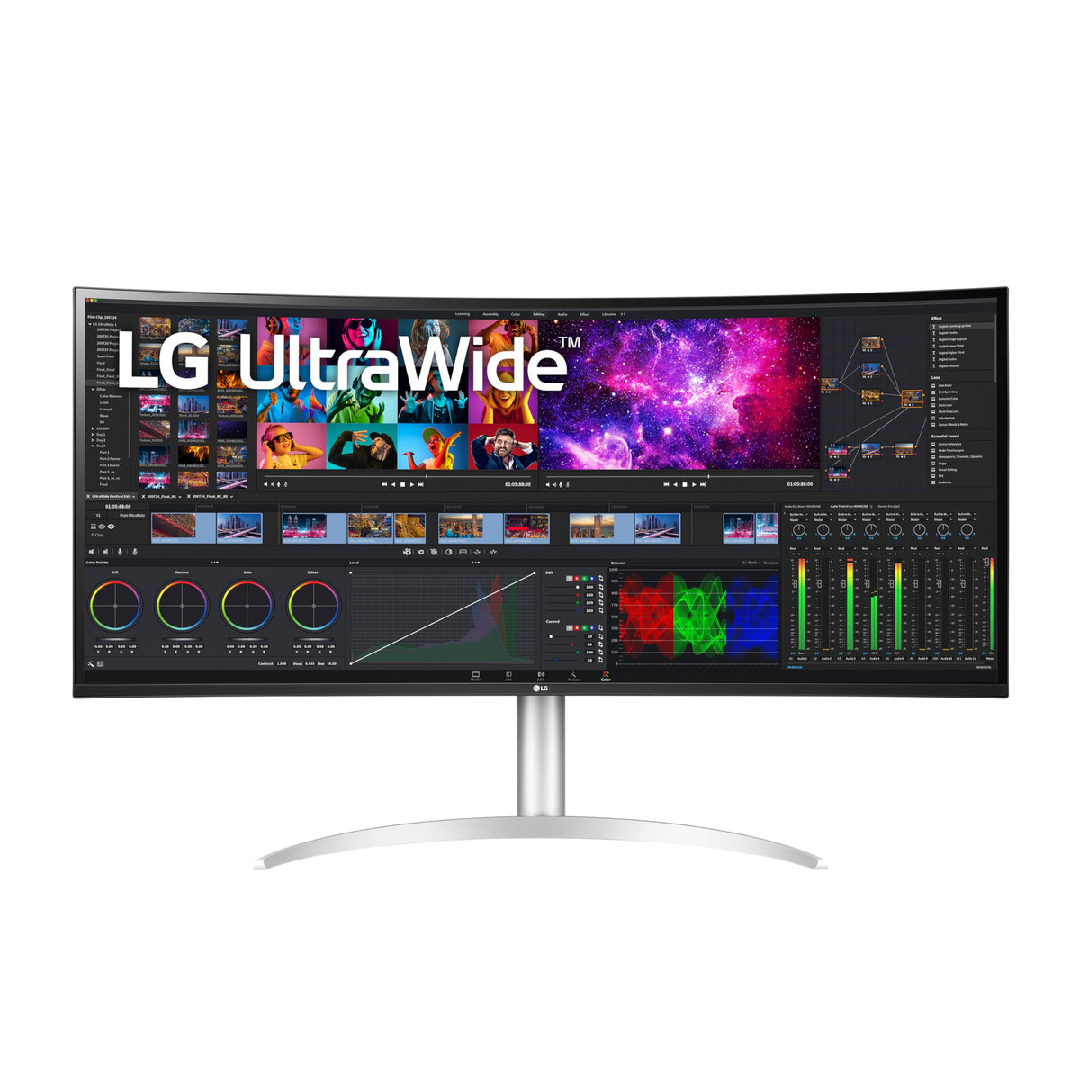 LG 40WP95C-W 40” UltraWide Incurvé WUHD (5120 x 2160) 5ms 72Hz 5K2K IPS