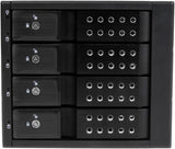 StarTech 4U2525-SAS 4-Bay U.2 NVMe Mobile Rack Enclosure