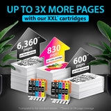 Smart Ink Compatible Ink Cartridge Replacement for Canon 280 281 PGI-2