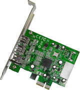 StarTech.com 3 Port 2b 1a 1394 PCI Express FireWire Card Adapter - 139