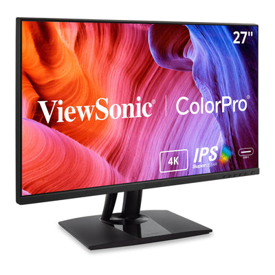ViewSonic VP275-4K 27 Inch IPS 4K UHD Monitor Designed for Surface, Ad