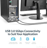 Carte adaptateur PCIe SuperSpeed USB 3.0 à 2 ports StarTech