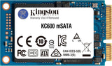 Kingston KC600 SSD 1024 Go SATA3 mSATA - SKC600MS/1024G 1024 Go mSATA D