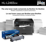 Brother HL-L2465DW Compact Monochrome Laser Printer
