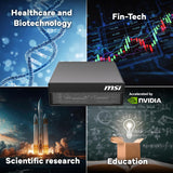 MSI EdgeXpert AI Supercomputer Desktop, ARM CPU, NVIDIA GB10 Grace Bla