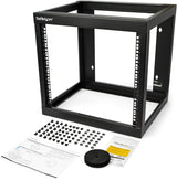 StarTech.com 2-Post 9U Heavy-Duty Wall-Mount Network Rack, 19
