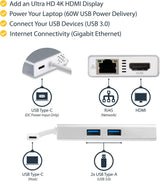 Adaptateur multiport USB-C StarTech.com - Station d'accueil de voyage USB-C avec