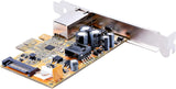 StarTech.com 1 Port 2.5Gbps PoE Network Card, PCIe Ethernet Card w/RJ4