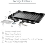 StarTech.com 1U Adjustable Vented Server Rack Mount Shelf - 175lbs - 1