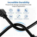 Ethernet Cable 50ft for Cat6/Cat6e, 10Gbps Compatible with Cat8/Cat7