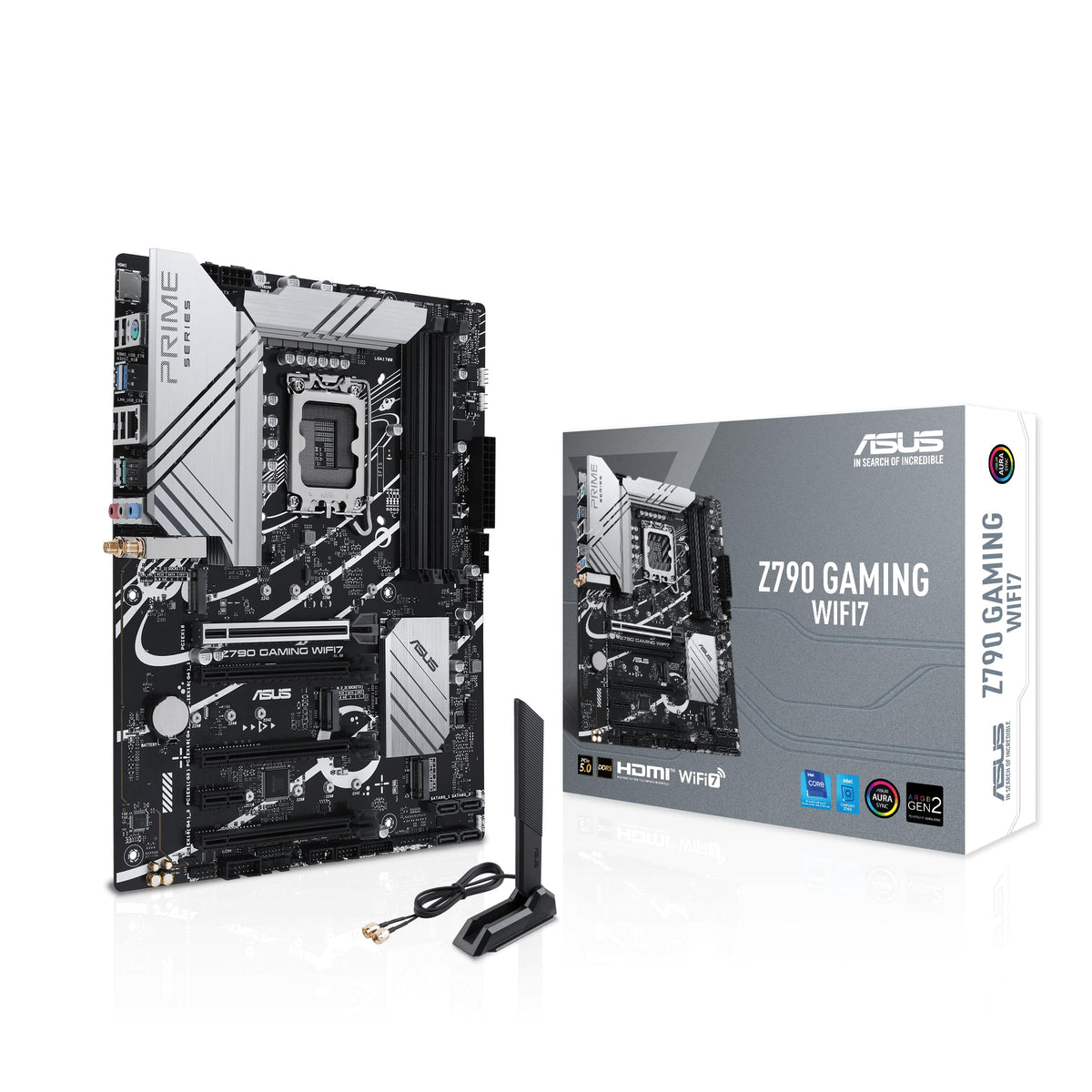 ASUS Z790 Gaming WIFI7 (LGA 1700) ATX Motherboard with PCIe® 5.0, Thre