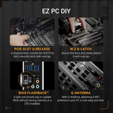 ASUS TUF Gaming B850M-PLUS WiFi AMD AM5 B850 mATX Motherboard, 14+2+1