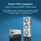 ASUS The SFF-Ready Prime GeForce RTX™ 5070 12GB GDDR7 White OC Edition