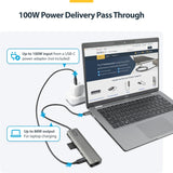 StarTech.com Hub USB-C 7-en-1, adaptateur multiport avec câble extra-long