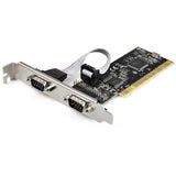 StarTech.com PCI Serial Parallel Combo Card - Dual RS232 Ports (DB9) &