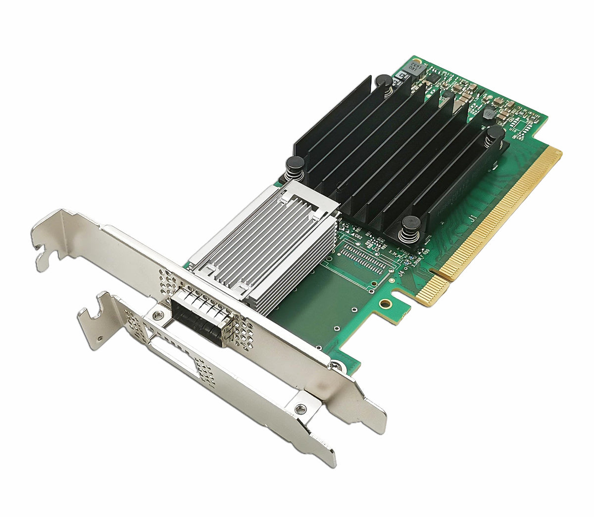 Adaptateur HCA 100GbE PCIEx16 IB/Ethernet, port unique QSFP28 avec Mellanox