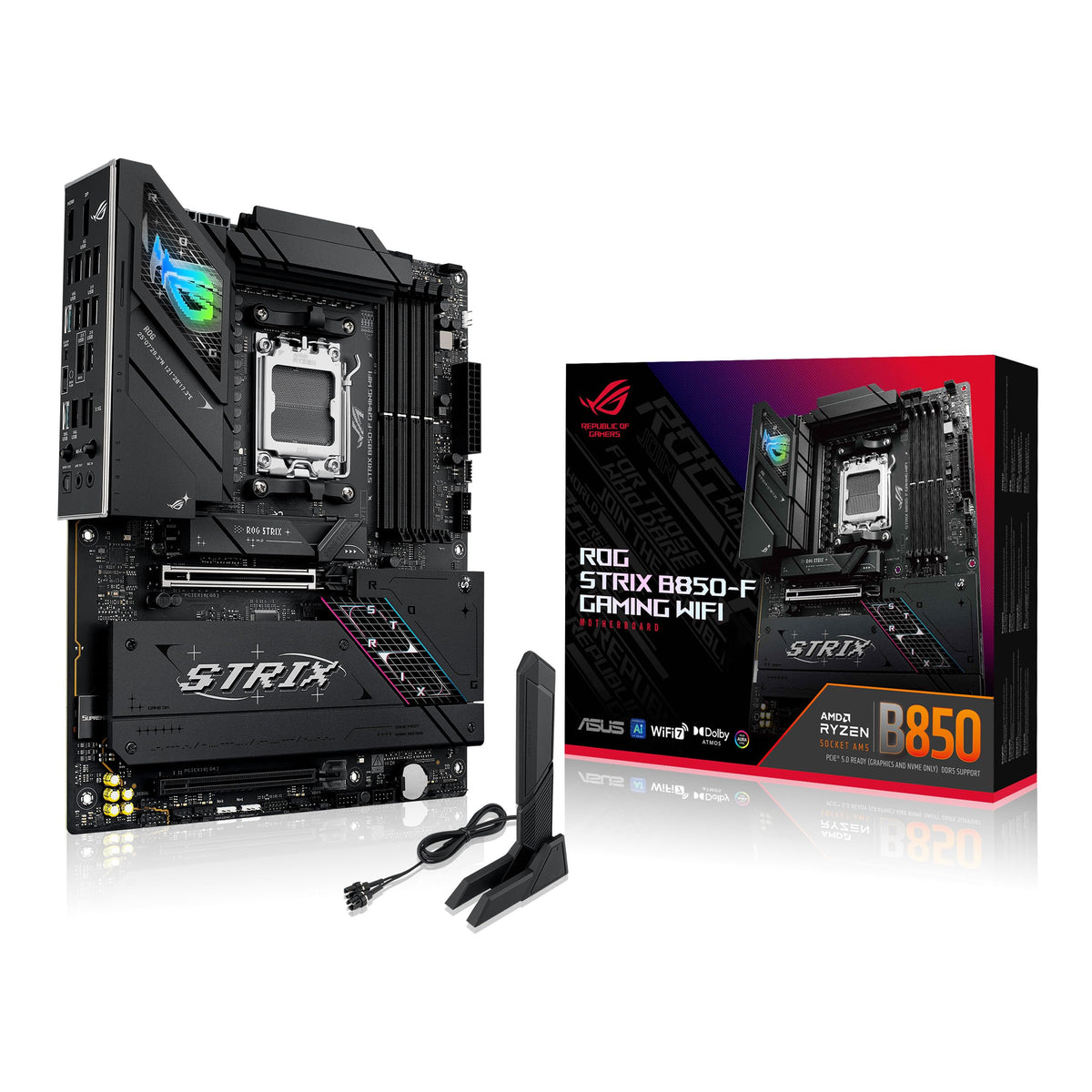 ASUS ROG Strix B850-F Gaming WiFi AMD AM5 B850-F ATX Motherboard 16+2+