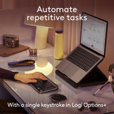 Logitech MX Keys Mini Mac Minimalist Wireless Keyboard Compact - Space