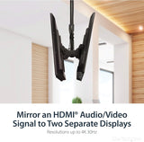 StarTech.com Répartiteur HDMI 4K 1 entrée 2 sorties - 4K 30 Hz HDMI 1.4 2 ports Vid