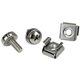 Startech.Com 100 Pkg M5 Mounting Screws and Cage Nuts for Server Rack