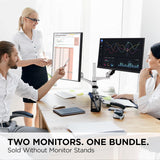 ViewSonic VG2448A-2_H2 24 Inch Dual Pack Head-Only 1080p IPS Monitor w
