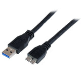StarTech.com Câble USB 3.0 certifié SuperSpeed A vers Micro B de 1m (3 pi)
