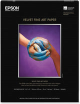 Epson 8.5x11 Letter Fine Art Paper Velvet F/Sp2200