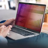 StarTech.com 15.6-inch 16:9 Laptop Privacy Screen, Reversible Gold Fil